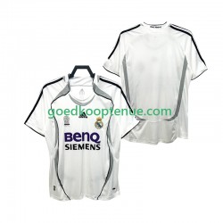 Thuis Retro Tenue van Real Madrid 2007 Heren 2006 Korte Mouw