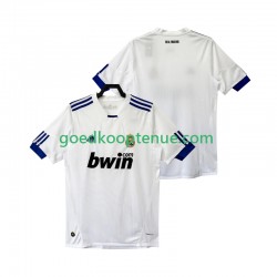 Thuis Retro Tenue van Real Madrid Heren 2011 2010 Korte Mouw