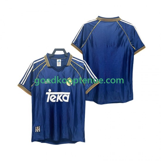 3de Retro Tenue van Real Madrid 2000 Heren 1998 Korte Mouw