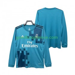 3de Retro Tenue van Real Madrid 2017 2018 Heren Lange Mouw