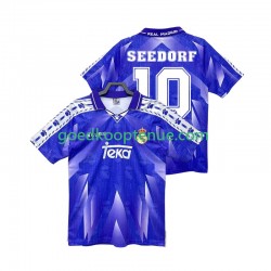 Uit Retro Tenue van Real Madrid SEEDORF 10 1996 1997 Heren Korte Mouw