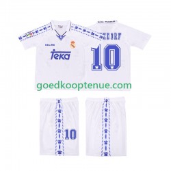 Thuis Retro Tenue van Real Madrid SEEDORF 10 1996 1997 Kind 2-13 jaar Korte Mouw