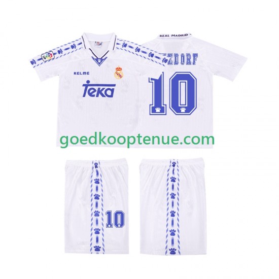 Thuis Retro Tenue van Real Madrid SEEDORF 10 1996 1997 Kind 2-13 jaar Korte Mouw Thuis Retro Tenue van Real Madrid SEEDORF 10 1996 1997 Kind 2-13 jaar Korte Mouw