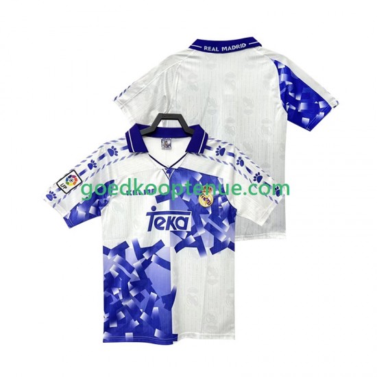 3de Retro Tenue van Real Madrid 1996 1997 Heren Korte Mouw