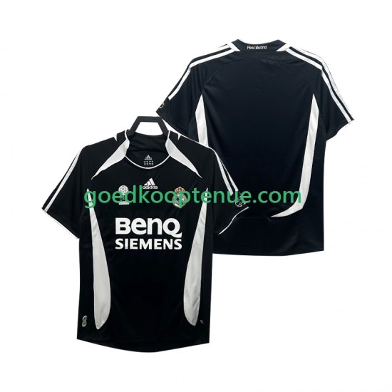 3de Retro Tenue van Real Madrid 2007 Heren 2006 Korte Mouw
