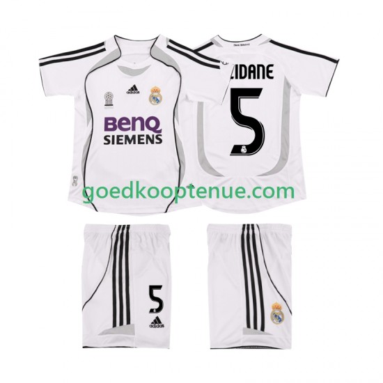 Thuis Retro Tenue van Real Madrid ZIDANE 5 2007 Kind 2-13 jaar 2006 Korte Mouw Thuis Retro Tenue van Real Madrid ZIDANE 5 2007 Kind 2-13 jaar 2006 Korte Mouw