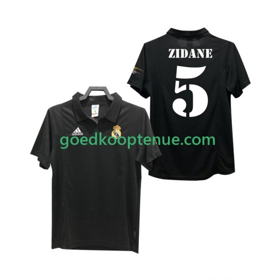 Uit Retro Tenue van Real Madrid ZIDANE 5 2003 Heren 2002 Korte Mouw