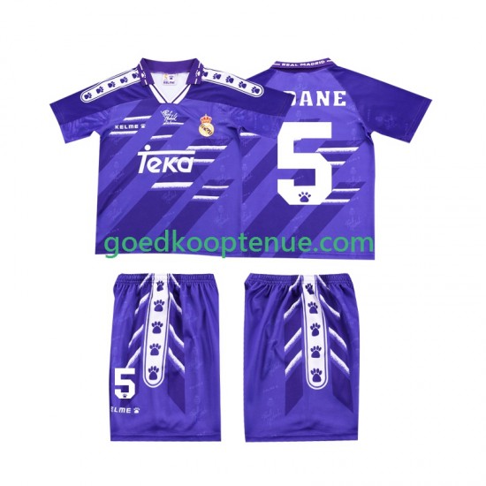 Uit Retro Tenue van Real Madrid ZIDANE 5 1996 Kind 2-13 jaar 1994 Korte Mouw Uit Retro Tenue van Real Madrid ZIDANE 5 1996 Kind 2-13 jaar 1994 Korte Mouw