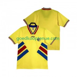Thuis Retro Tenue van Roemenië Heren 1994 Korte Mouw