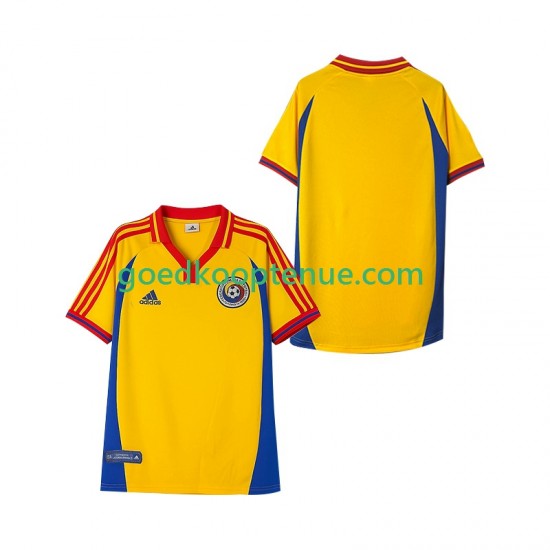 Thuis Retro Tenue van Roemenië 2000 Heren Korte Mouw
