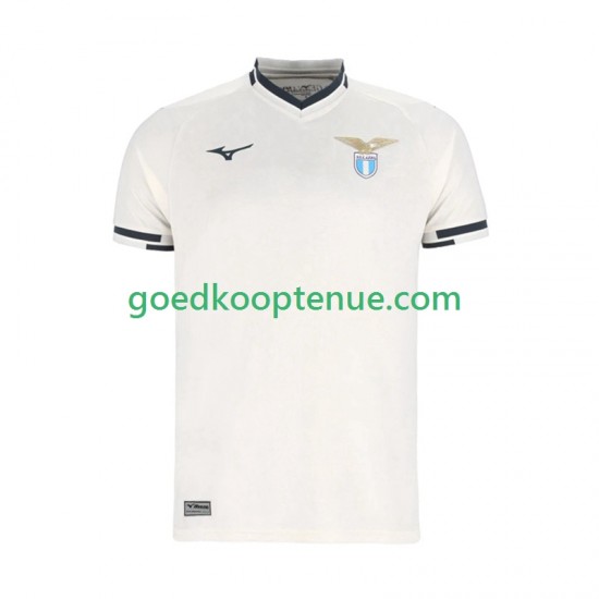 Uit Tenue van SS Lazio Heren 2025-26 Korte Mouw