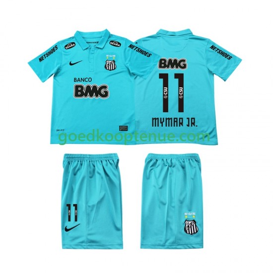 3de Retro Tenue van Santos Neymar JR 11 -2012 Kind 2-13 jaar 2011 Korte Mouw