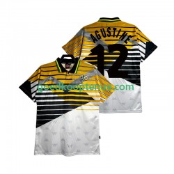 Thuis Retro Tenue van Zuid-Afrika AGUSTINE 12 Heren 1994 Korte Mouw