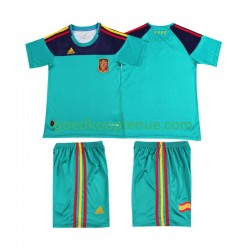Thuis Retro Tenue van Spanje Keepersshirt Kind 2-13 jaar 2010 Korte Mouw