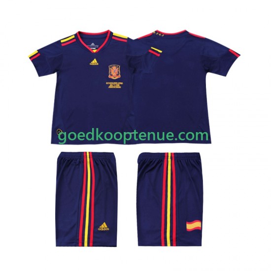 Uit Retro Tenue van Spanje Kind 2-13 jaar 2010 Korte Mouw Uit Retro Tenue van Spanje Kind 2-13 jaar 2010 Korte Mouw