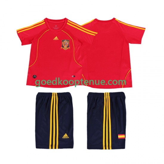 Thuis Retro Tenue van Spanje Kind 2-13 jaar 2008 Korte Mouw Thuis Retro Tenue van Spanje Kind 2-13 jaar 2008 Korte Mouw