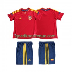 Thuis Retro Tenue van Spanje 2012 Kind 2-13 jaar Korte Mouw
