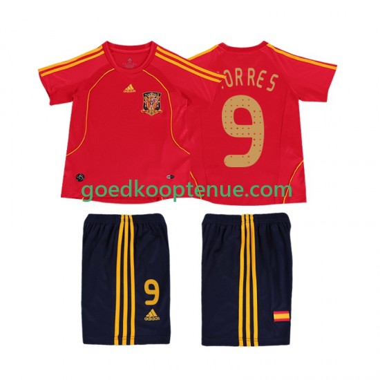 Thuis Retro Tenue van Spanje TORRES 9 Kind 2-13 jaar 2008 Korte Mouw Thuis Retro Tenue van Spanje TORRES 9 Kind 2-13 jaar 2008 Korte Mouw