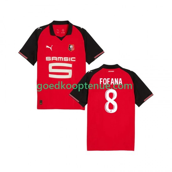 Thuis Tenue van Stade Rennais Seko Fofana 8 Heren 2025-26 Korte Mouw