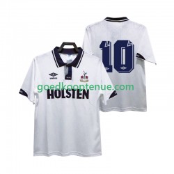 Thuis Retro Tenue van Tottenham Hotspur 10 1991 1993 Heren Korte Mouw