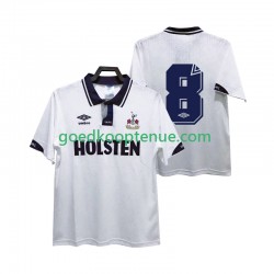 Thuis Retro Tenue van Tottenham Hotspur 8 1991 1993 Heren Korte Mouw