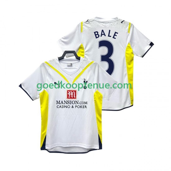 Thuis Retro Tenue van Tottenham Hotspur BALE 3 2009 Heren 2010 Korte Mouw