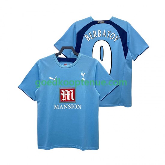 Uit Retro Tenue van Tottenham Hotspur BERBATOV 9 2007 Heren 2006 Korte Mouw