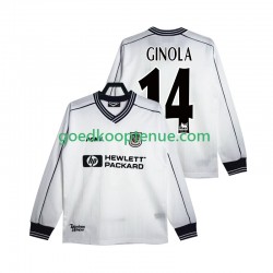 Thuis Retro Tenue van Tottenham Hotspur GINOLA 14 1997 Heren 1999 Lange Mouw