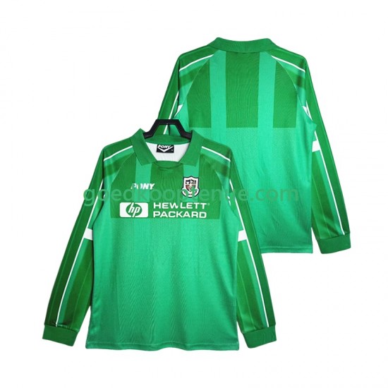 Thuis Retro Tenue van Tottenham Hotspur Keepersshirt 1997 Heren 1999 Lange Mouw