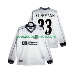Thuis Retro Tenue van Tottenham Hotspur KLINSMANN 33 1997 Heren 1999 Lange Mouw