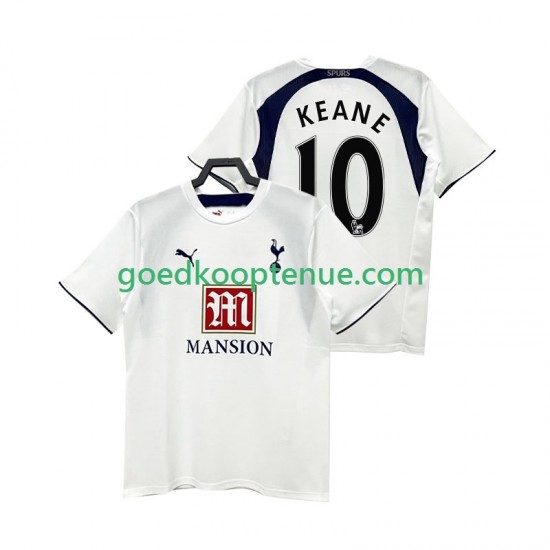 Thuis Retro Tenue van Tottenham Hotspur Keane 10 2007 Heren 2006 Korte Mouw