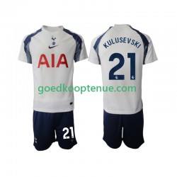 Thuis Tenue van Tottenham Hotspur Kulusevski 21 Kind 2-13 jaar 2025-26 Korte Mouw
