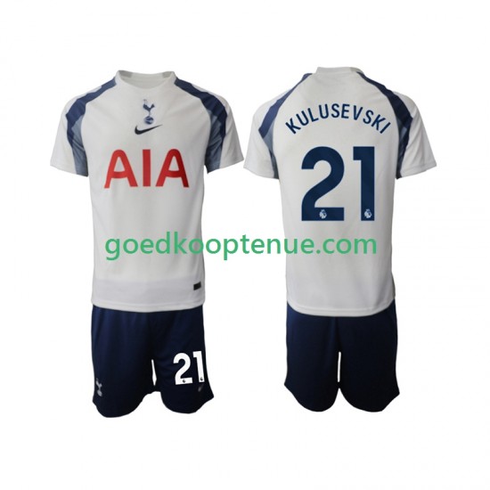 Thuis Tenue van Tottenham Hotspur Kulusevski 21 Kind 2-13 jaar 2025-26 Korte Mouw