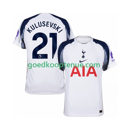 Thuis Tenue van Tottenham Hotspur Kulusevski 21 Heren 2025-26 Korte Mouw