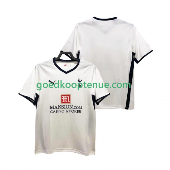 Thuis Retro Tenue van Tottenham Hotspur 2009 Heren 2008 Korte Mouw
