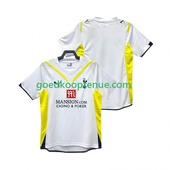 Thuis Retro Tenue van Tottenham Hotspur 2009 Heren 2010 Korte Mouw