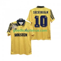 Uit Retro Tenue van Tottenham Hotspur SHERINGHAM 10 1992 Heren 1994 Korte Mouw