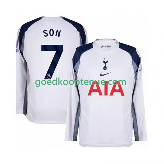 Thuis Tenue van Tottenham Hotspur Son Heung-Min 7 Heren 2025-26 Lange Mouw