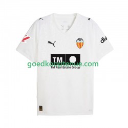 Thuis Tenue van Valencia CF Heren 2025-26 Korte Mouw