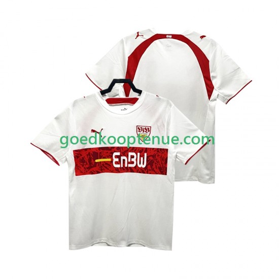 Thuis Retro Tenue van VfB Stuttgart 2007 Heren 2006 Korte Mouw Thuis Retro Tenue van VfB Stuttgart 2007 Heren 2006 Korte Mouw