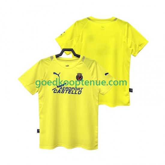 Thuis Retro Tenue van Villarreal CF 2005 Heren 2006 Korte Mouw Thuis Retro Tenue van Villarreal CF 2005 Heren 2006 Korte Mouw
