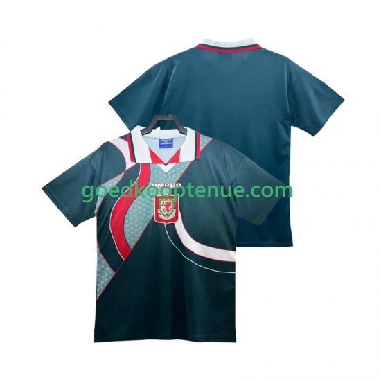 Uit Retro Tenue van Wales 1995 Heren 1994 Korte Mouw