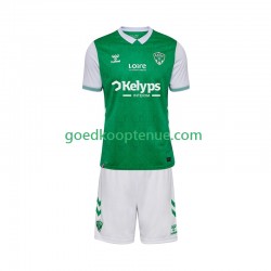 Thuis Tenue van AS Saint-Etienne Kind 2-13 jaar 2025-26 Korte Mouw