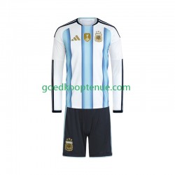 Thuis Tenue van Argentinië Kind 2-13 jaar WK 2026 Lange Mouw