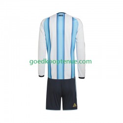 Thuis Tenue van Argentinië Kind 2-13 jaar WK 2026 Lange Mouw