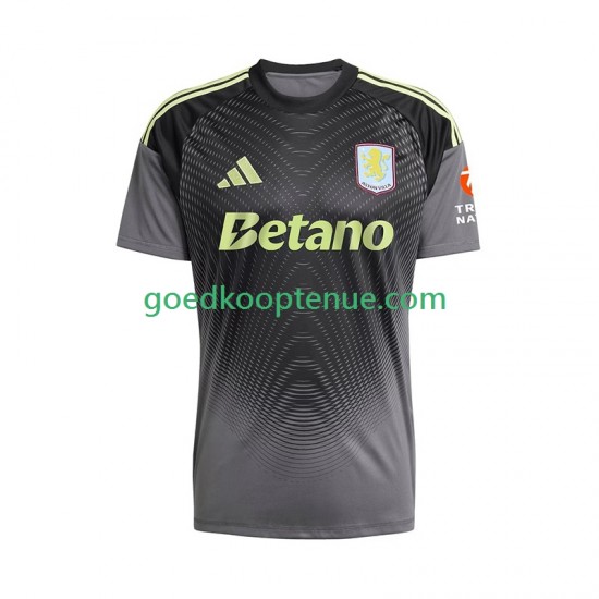 Thuis Tenue van Aston Villa Keepersshirt Heren 2025-26 Korte Mouw