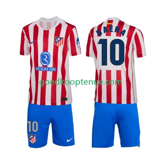 Thuis Tenue van Atlético Madrid Alex Baena 10 Kind 2-13 jaar 2025-26 Korte Mouw
