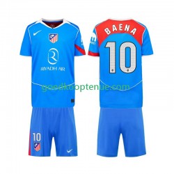 3de Tenue van Atlético Madrid Alex Baena 10 Kind 2-13 jaar 2025-26 Korte Mouw