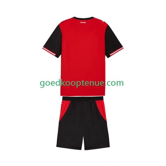 Thuis Tenue van Oostenrijk Kind 2-13 jaar WK 2026 Korte Mouw