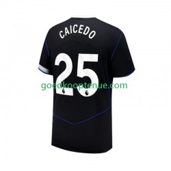 3de Tenue van Chelsea Moises Caicedo 25 Heren 2025-26 Korte Mouw